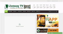 Desktop Screenshot of liveway.tv