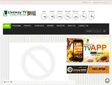Tablet Screenshot of liveway.tv